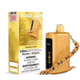 Kraze Luna - Banana Bake Disposable Vape available on Canada online vape shop